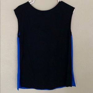 Brixon Ivy Tops - Black and blue sleeveless blouse Brixon Ivy Tops - Black and blue sleeveless blouse